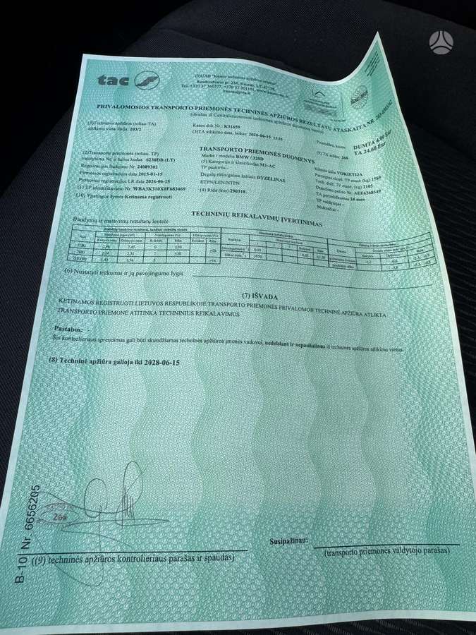 BMW 320, 2.0 l., universalas