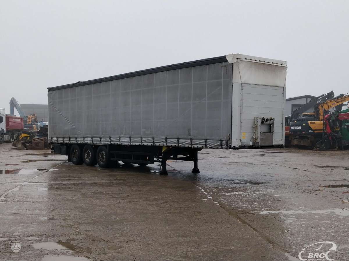 Schmitz SCS 24, bortinės su tentu