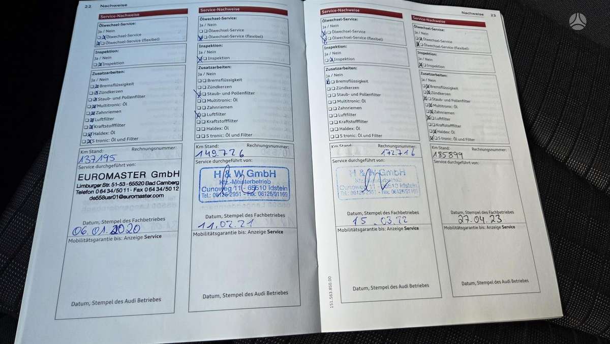 Audi A3, 2.0 l., hečbekas