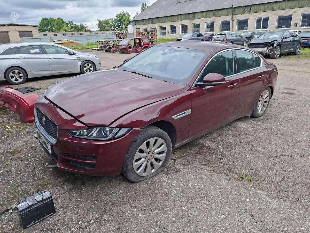 Jaguar XE по частям. Engine code 204dtd color code 1ah
