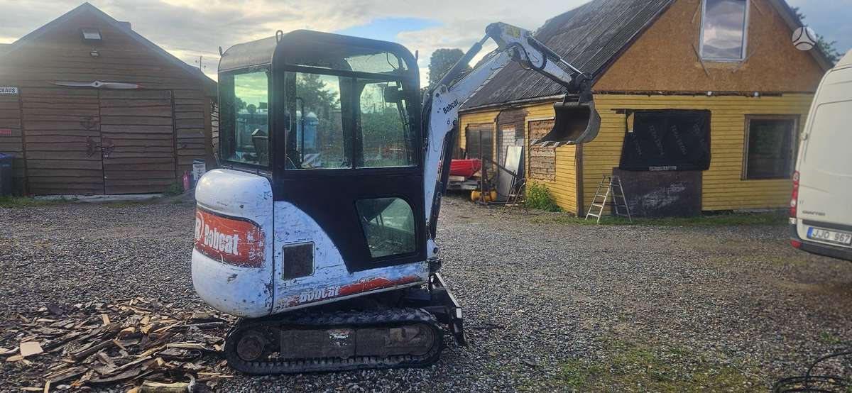 Bobcat 322, мини-экскаваторы