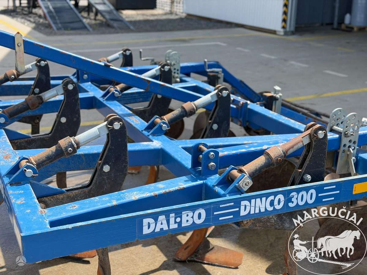 Dalbo Dinco, 3 m, scrapers, scrubbers