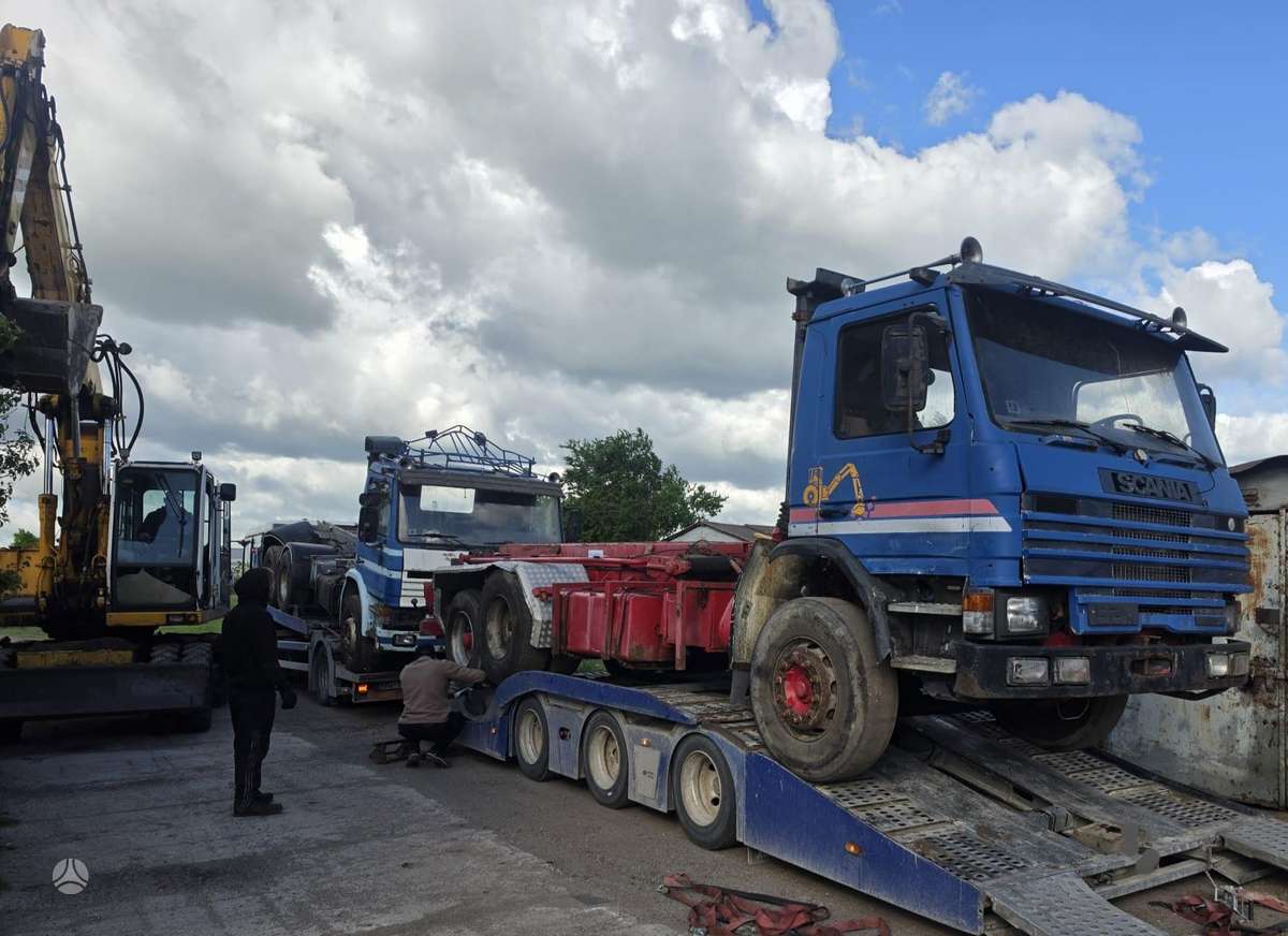 Scania 143, cab-chassis trucks