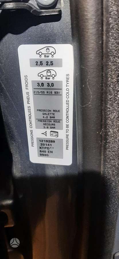 Peugeot 5008 Dalimis ardomas