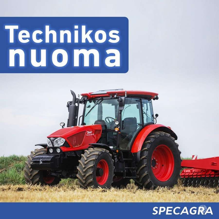 Žemės ūkio įvairios technikos nuoma