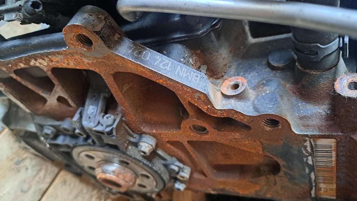 Audi A4, BMN,CBDB,CAGC..., variklio detalės