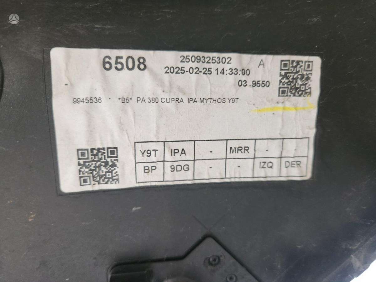 Cupra Leon, ​5FA807221K / 5FA807221L, бамперы (буфера)