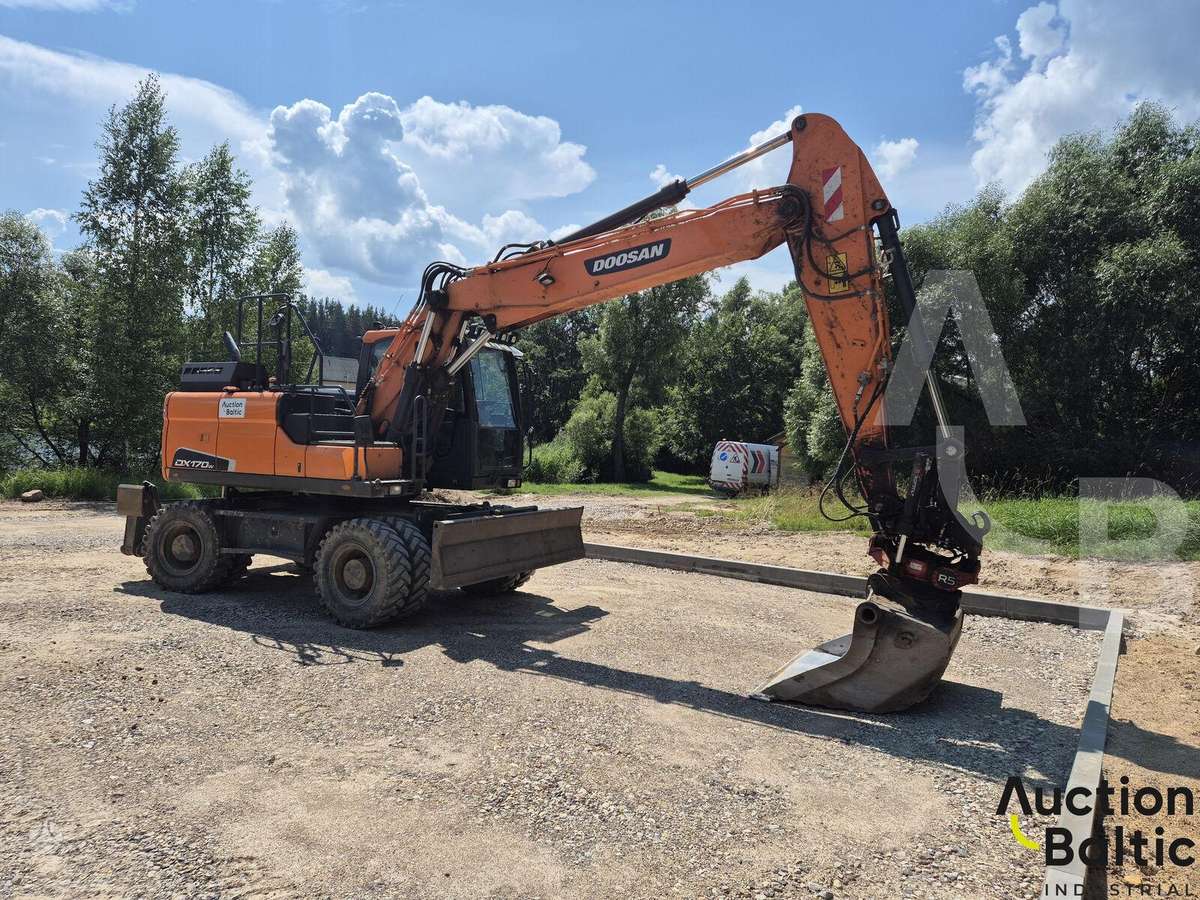 Doosan DX 170 W-5, экскаваторы