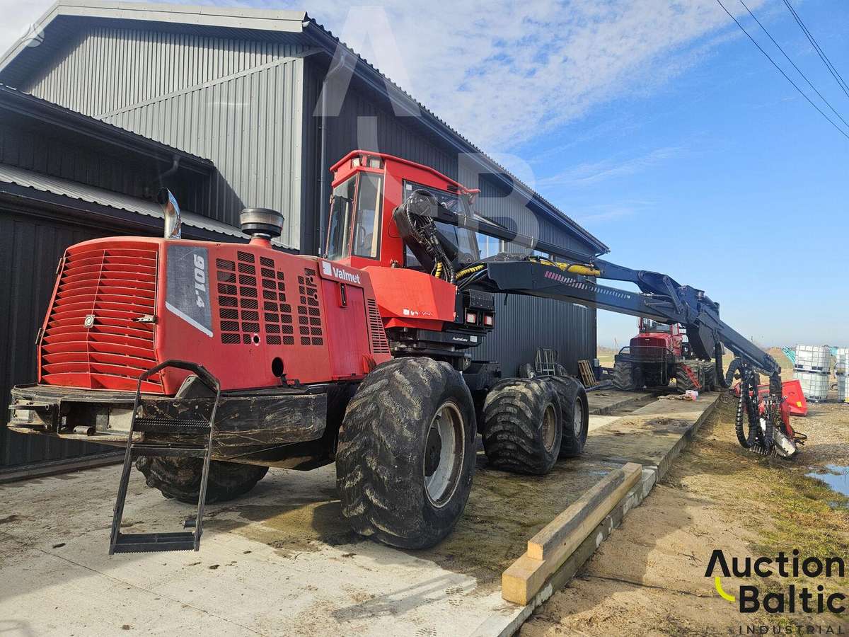 Valmet 901, харвестеры