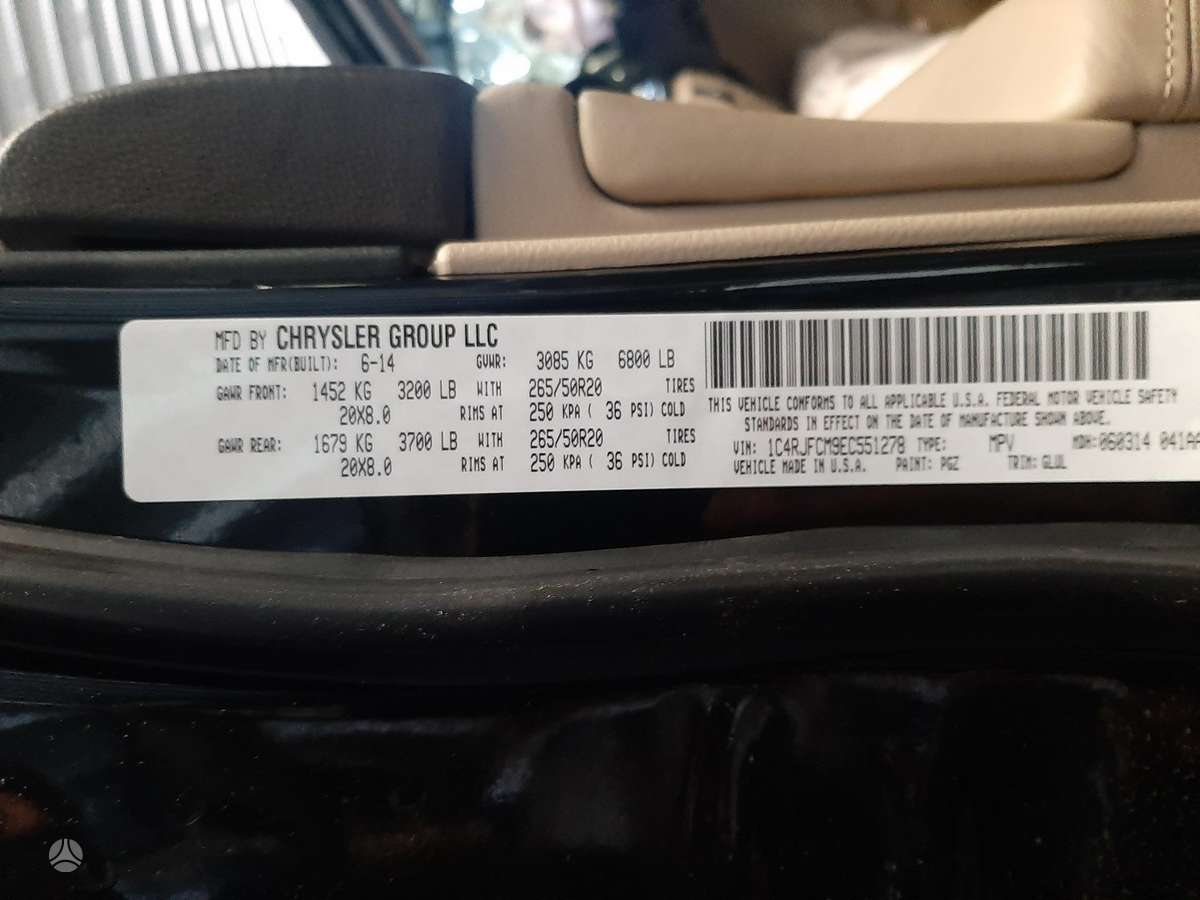 Jeep Grand Cherokee, EXF,PGZ