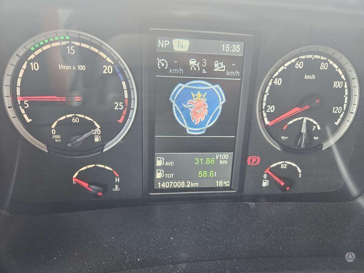 Scania R490, 2 спальных места