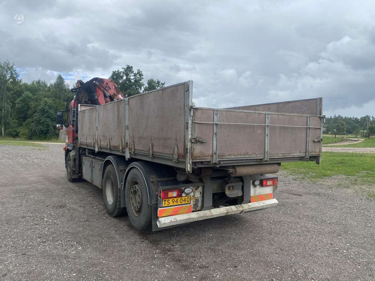 Volvo FM9, dumpers with crane