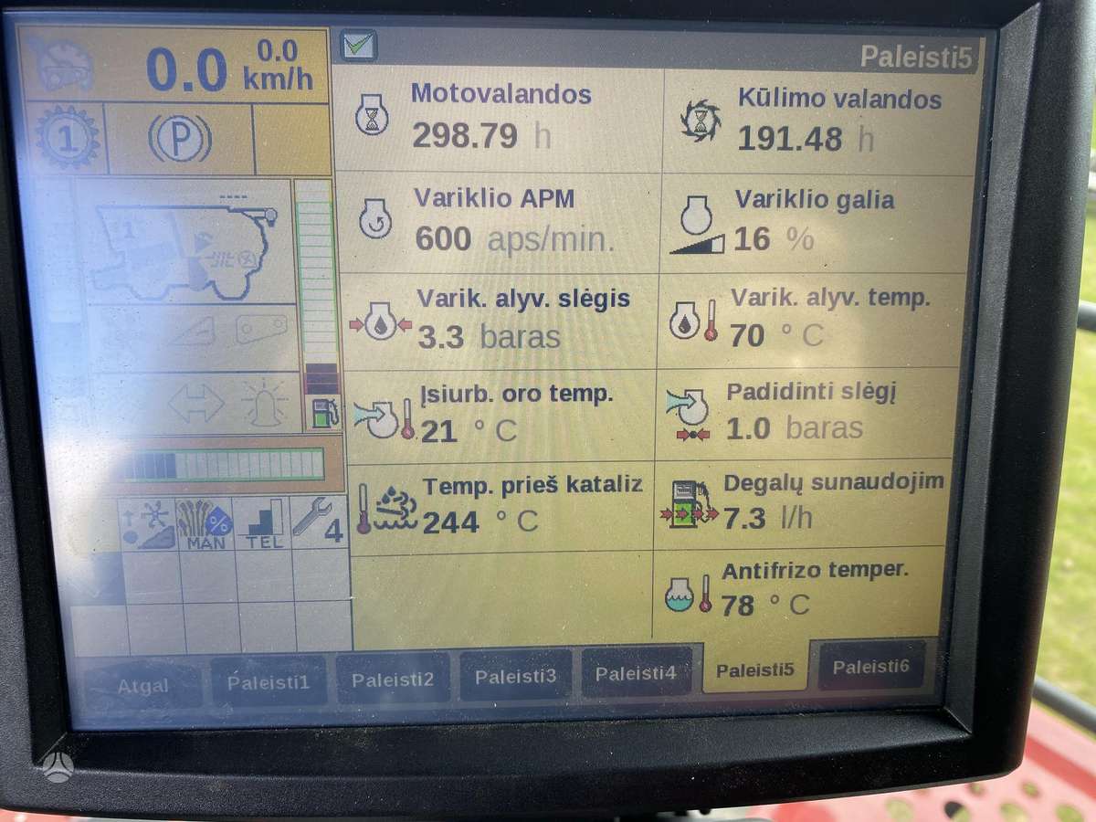 Case-IH AFS 9250, kombaini