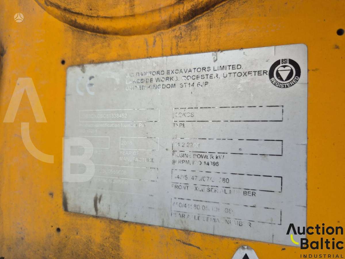 JCB 3 CX, экскаваторные погрузчики