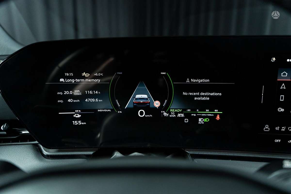 Audi A6 e-tron, 83 kWh, universalas