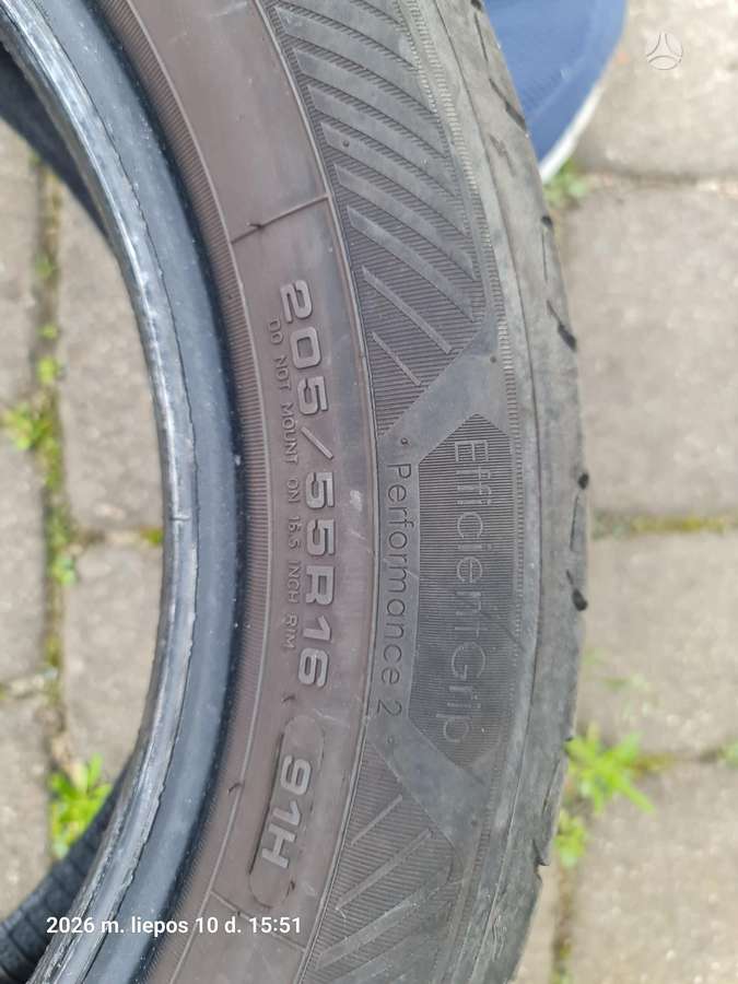 Goodyear, summer 205/55 R16