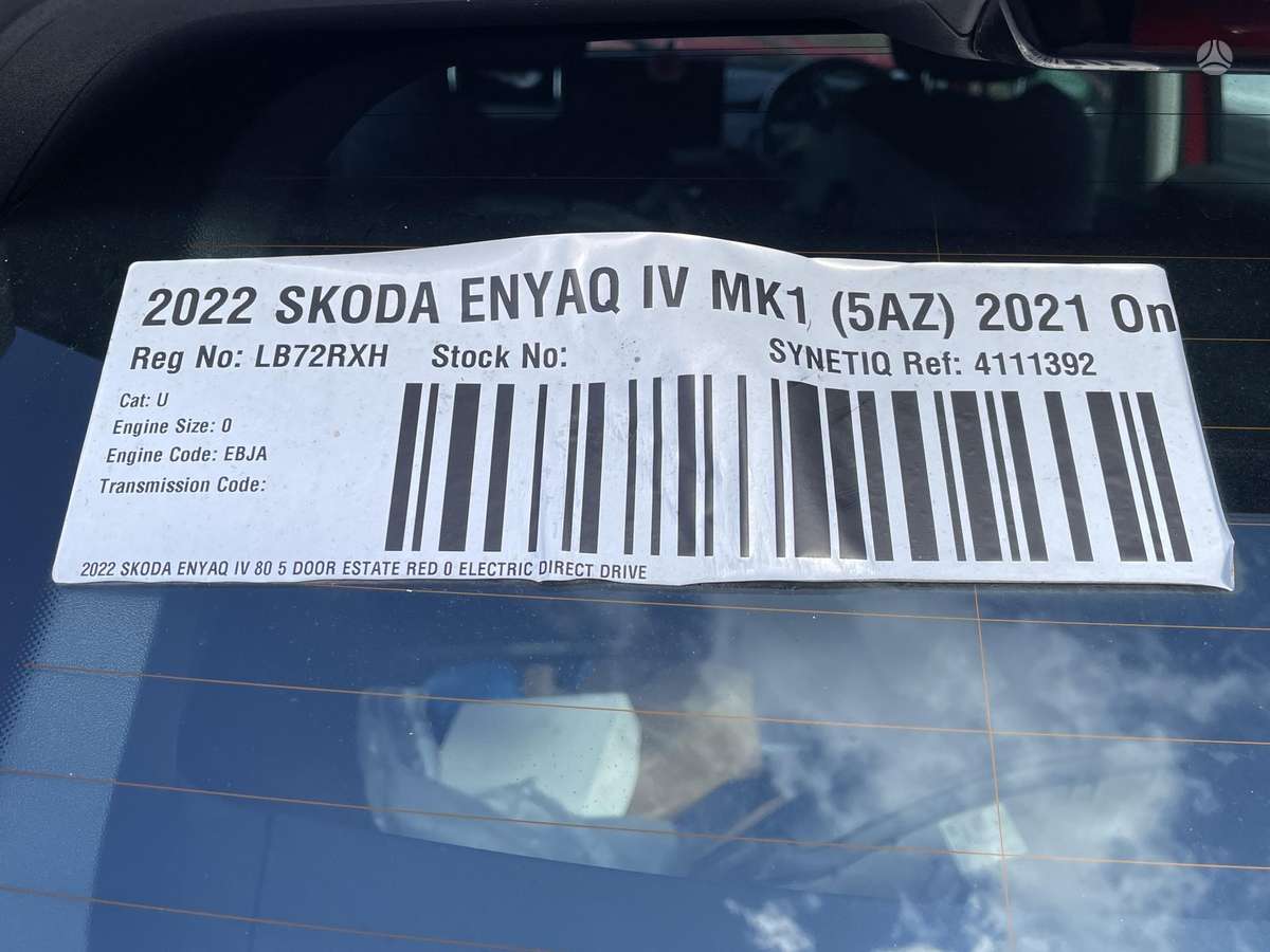 Skoda Enyaq по частям