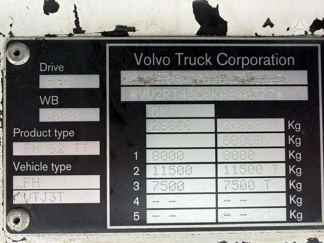 Volvo FH500 (EURO 6), double sleeper