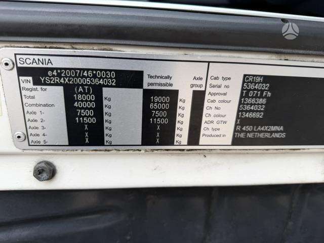 Scania R450, double sleeper