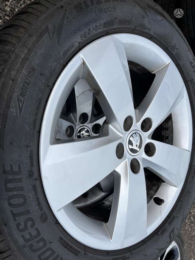 Skoda, light alloy, R16