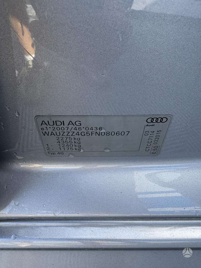 Audi A6, 3.0 l., sedanas