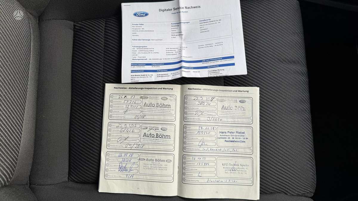 Ford S-MAX, 2.0 l., mpv / minivan