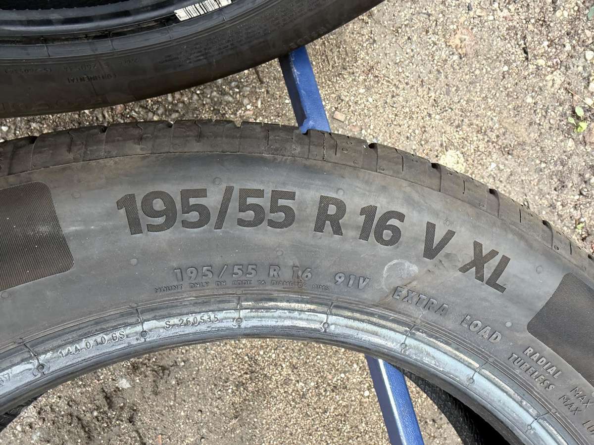 Continental EcoContact 6, летние 195/55 R16