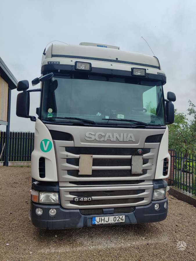 Scania R420 ADR FL, RETARDERIS, double sleeper