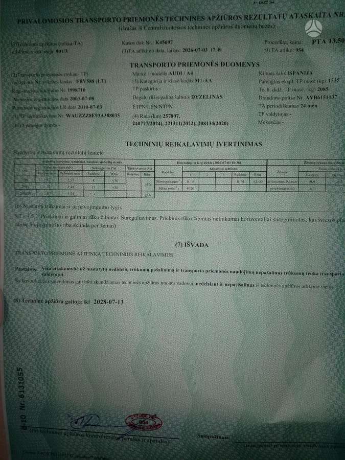 Audi A4, 2.5 l., Седан