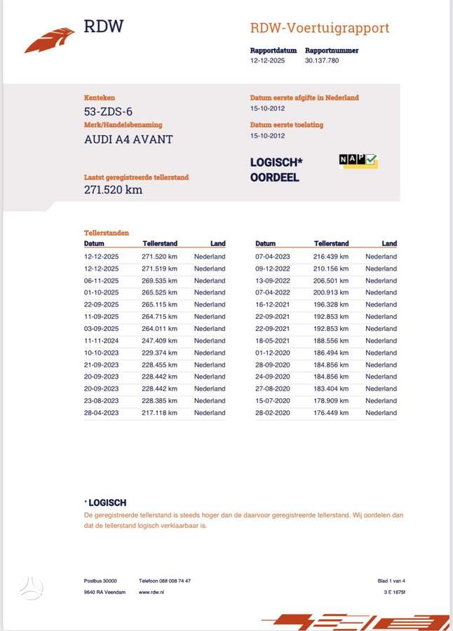 Audi A4, 1.8 l., Универсал