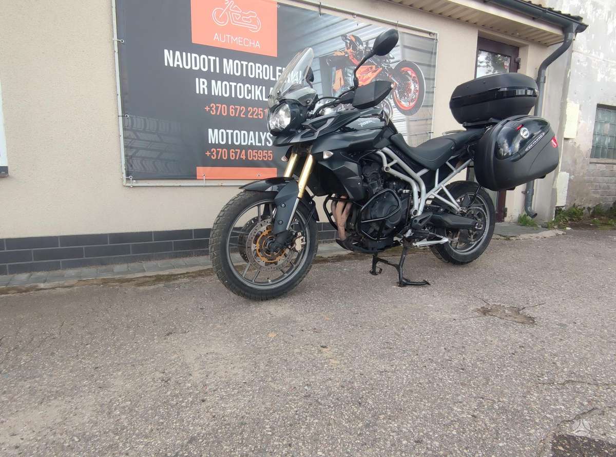 Triumph Tiger 800cc, krosa / enduro