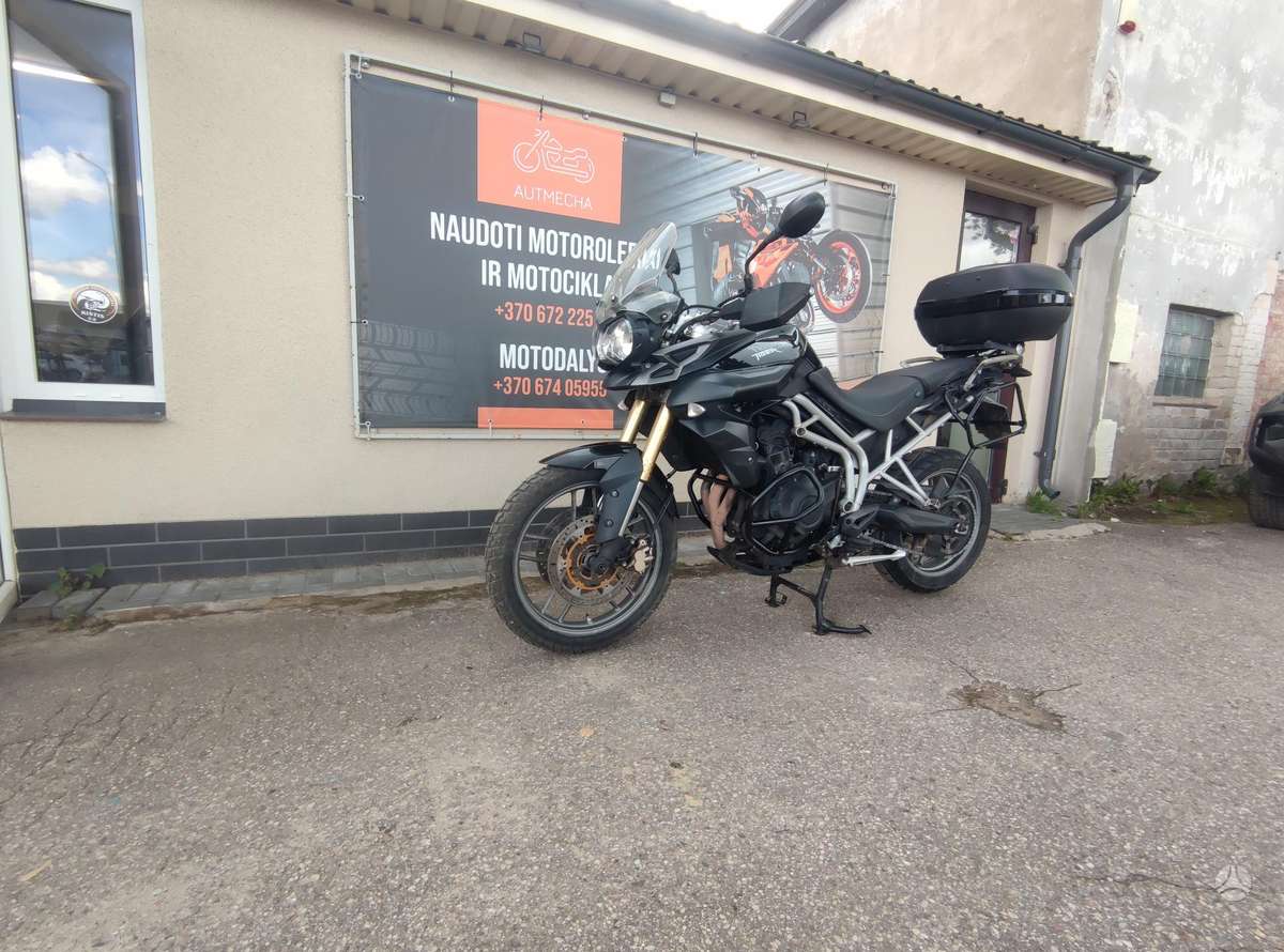 Triumph Tiger 800cc, krosa / enduro