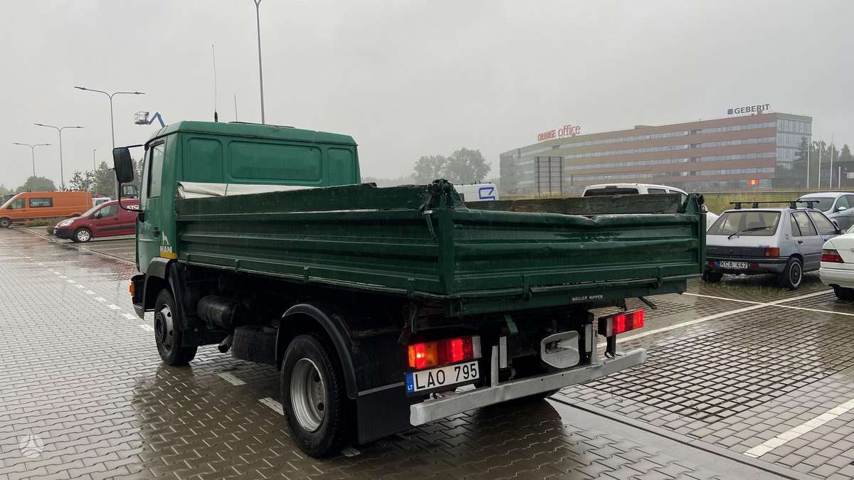 MAN 8.163 NAUJA TA, самосвалы
