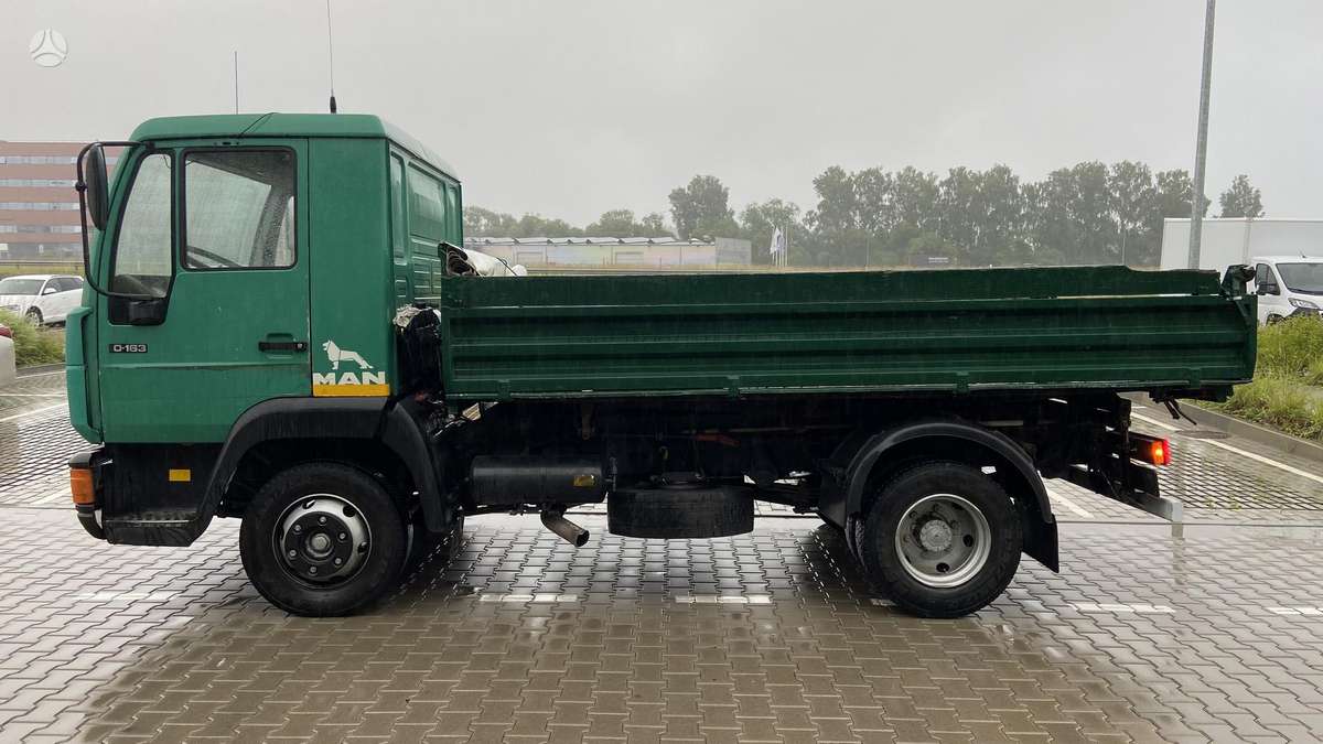 MAN 8.163 NAUJA TA, самосвалы