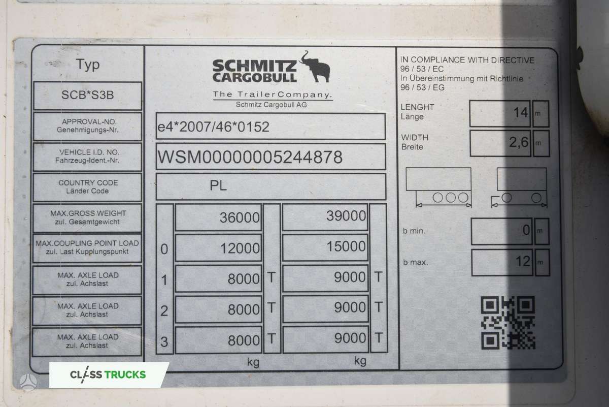 Schmitz SKO FP 60 ThermoKing SLXi 300, рефрижераторы
