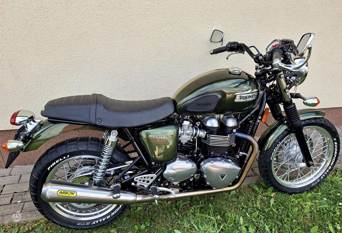 Triumph Thruxton 900cc, street / classic