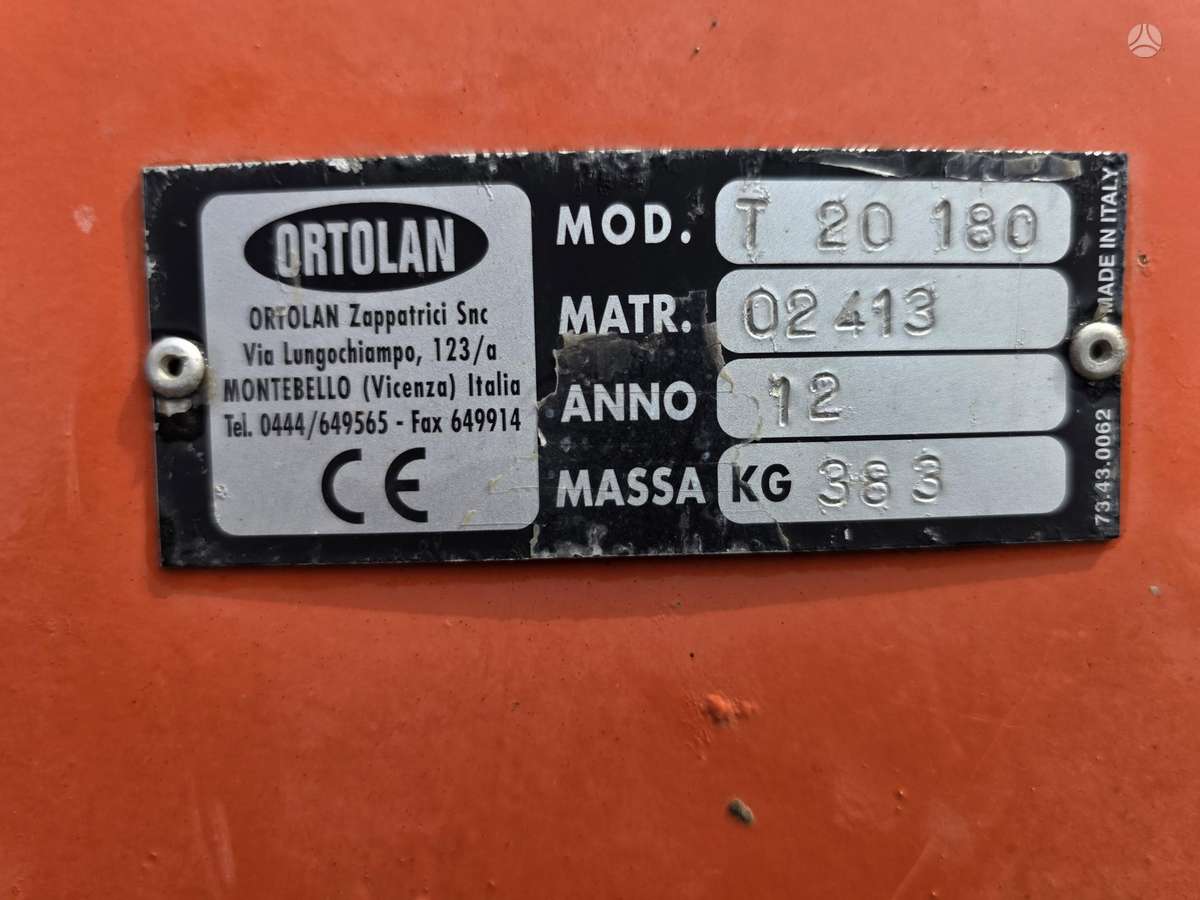 Ortolan T20 180, hay mowers / conditioners