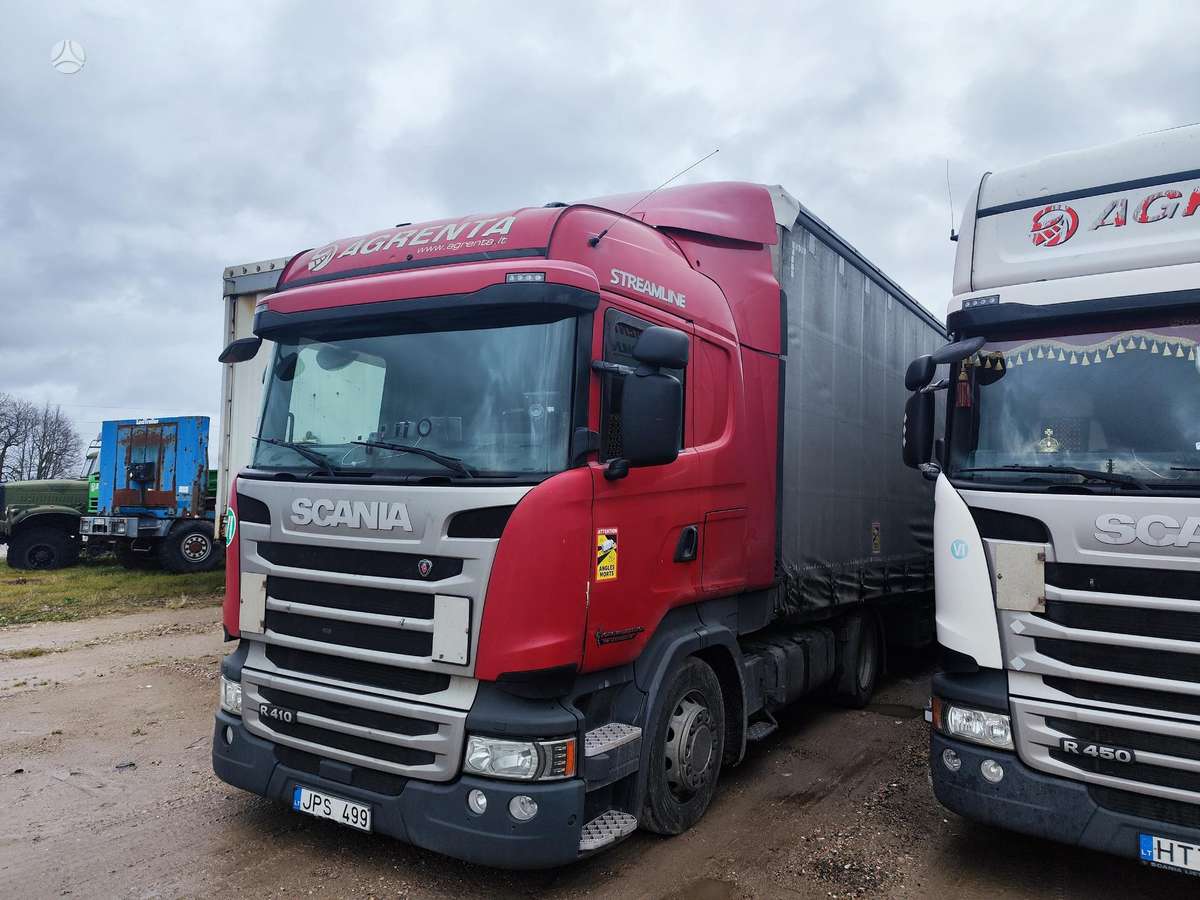 Scania R410 Streamline, double sleeper