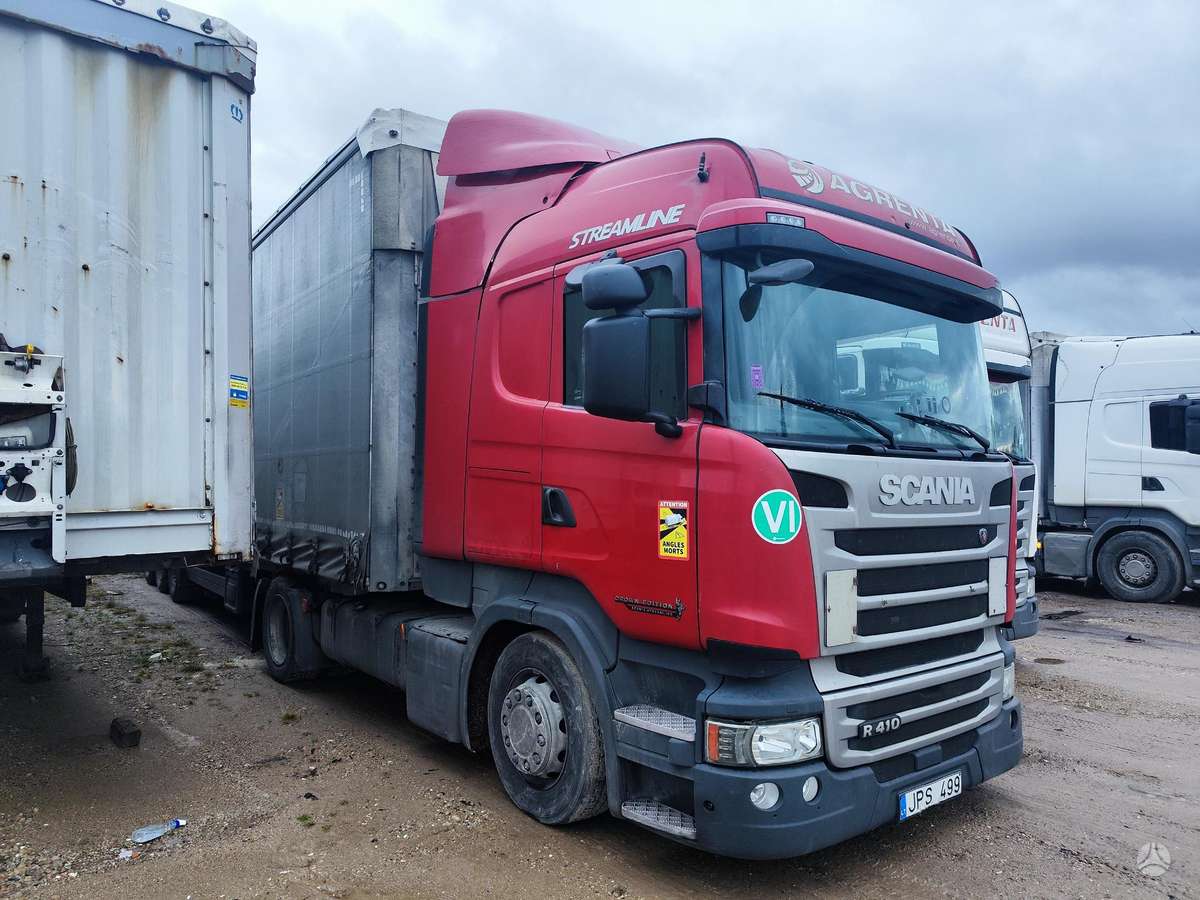 Scania R410 Streamline, double sleeper