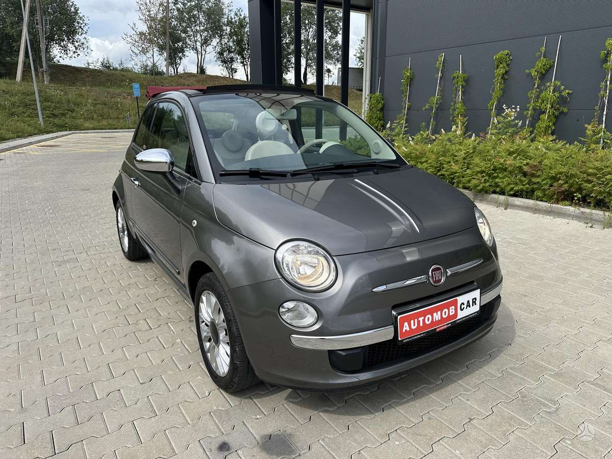 Fiat 500, 1.2 l., convertible