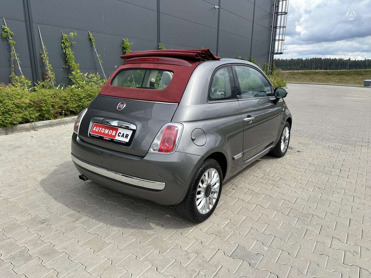 Fiat 500, 1.2 l., convertible