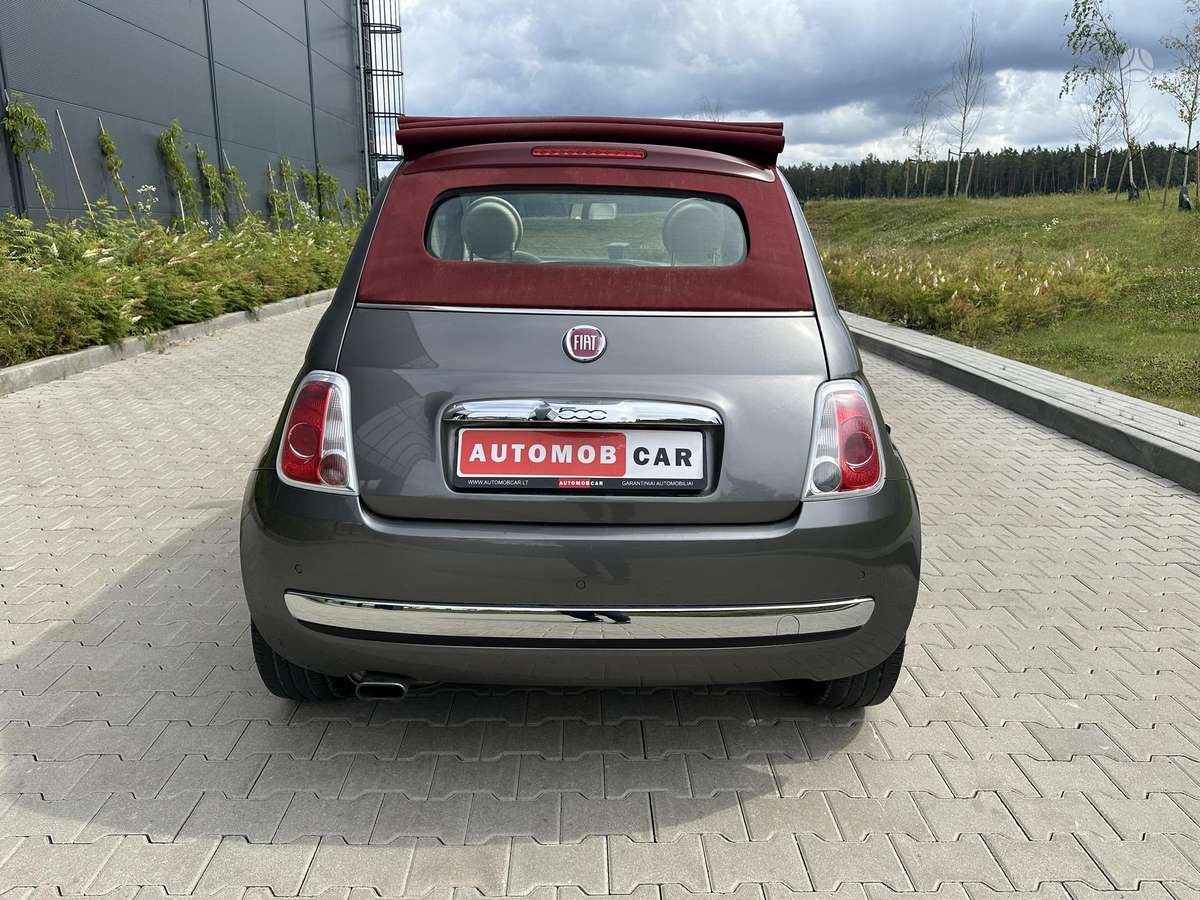 Fiat 500, 1.2 l., convertible