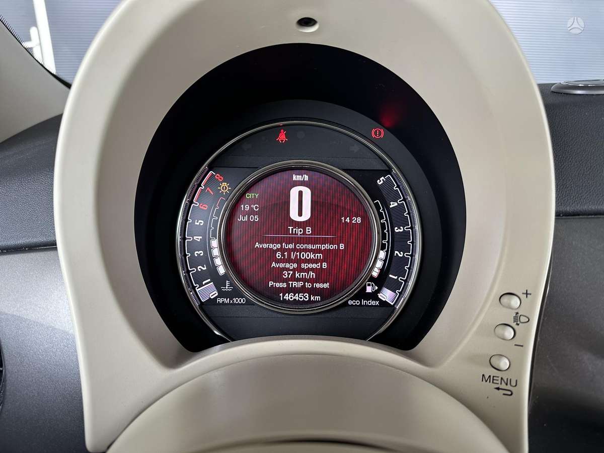 Fiat 500, 1.2 l., convertible