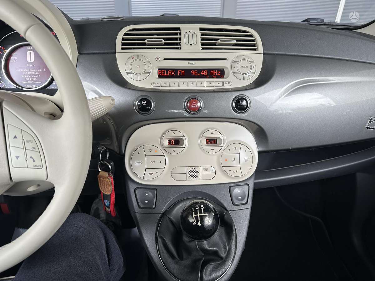 Fiat 500, 1.2 l., convertible