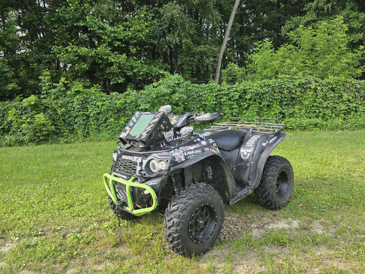 Kawasaki Brute Force 700cc, квадроциклы