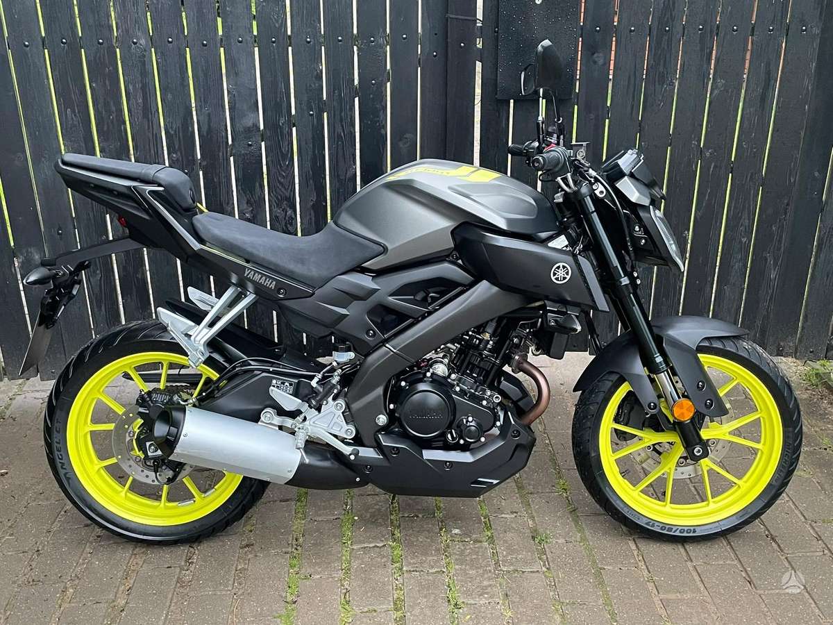 Yamaha MT 125cc, street / classic