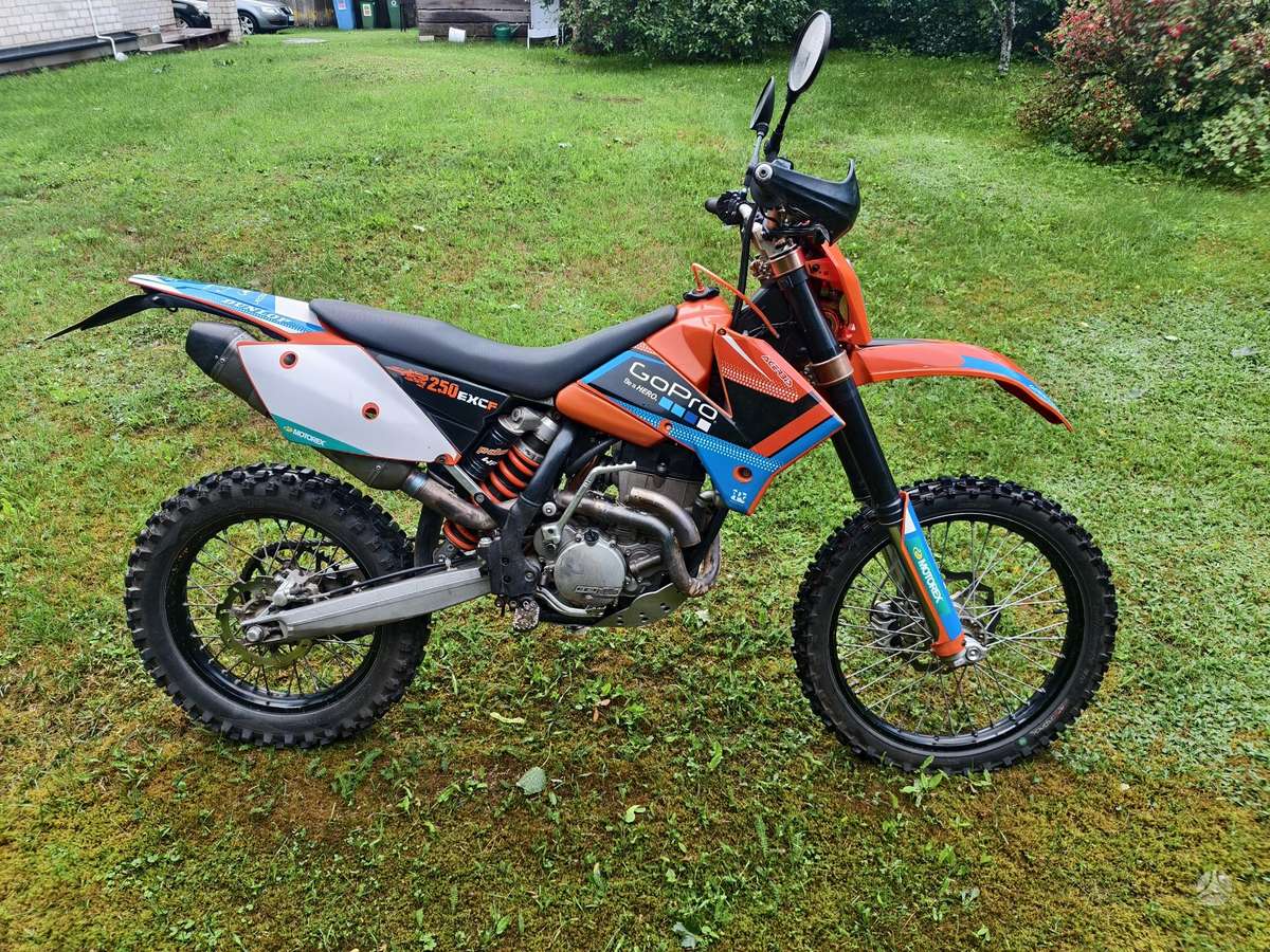KTM EXC 250cc, эндуро / adventure