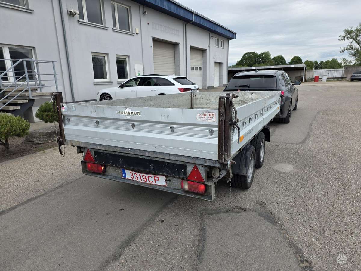 Humbaur, spec. priekabos / puspriekabės