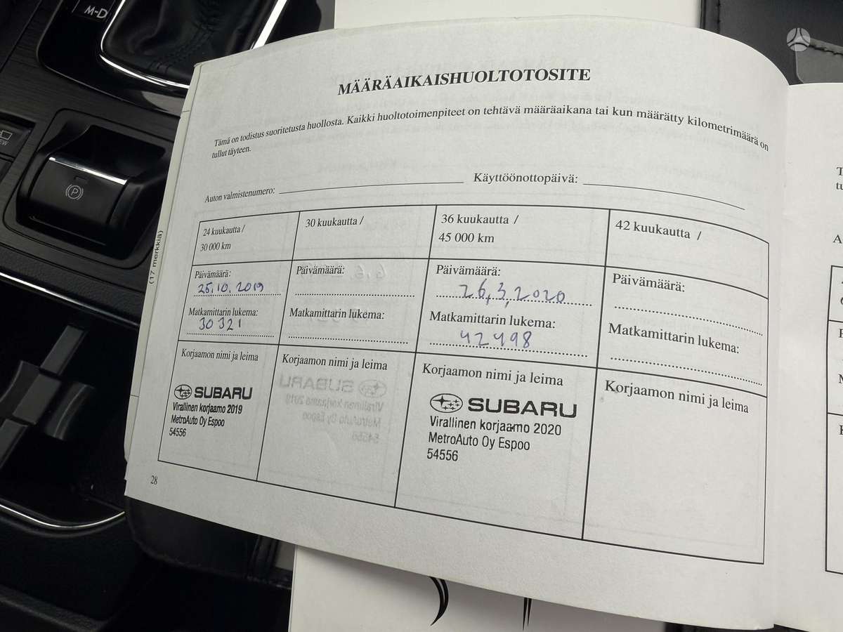 Subaru Outback, 2.5 l., Минивэн