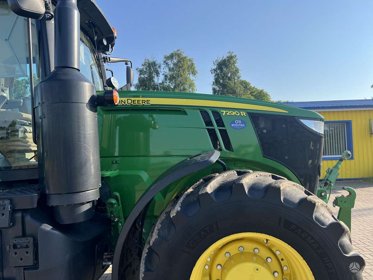 John Deere 7290R, traktoriai
